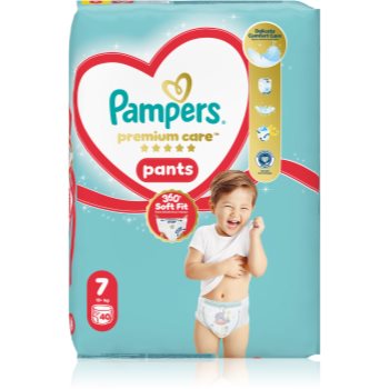 Pampers Premium Care Pants Size 7 scutece de unică folosință tip chiloțel