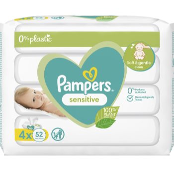 Pampers sensitive baby Șervețele umede pentru copii pentru piele sensibila