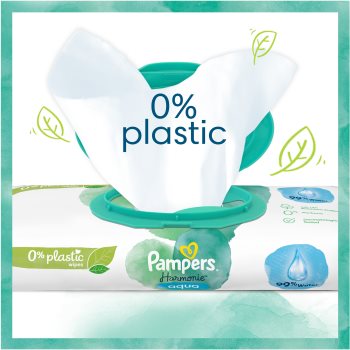 Pampers Harmonie Aqua Șervețele umede pentru copii - 1 | YEO