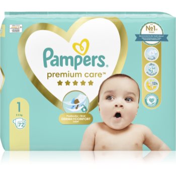 Pampers Premium Care Size 1 scutece de unică folosință care imagine noua