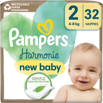 Pampers Harmonie Size 2 scutece de unică folosință