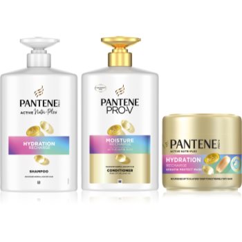 Pantene Pro-V Active Nutri Plex Hydration Recharge set pentru intarirea parului Pantene Pro-V Active Nutri Plex Hydration Recharge set pentru intarirea parului - Sellmag.ro