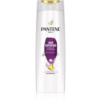 Pantene hair superfood full & strong șampon pentru hranire si stralucire
