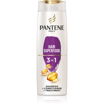 Pantene hair superfood full & strong șampon 3 in 1