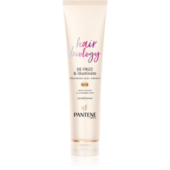 Pantene Hair Biology De-Frizz & Illuminate balsam pentru par uscat si vopsit