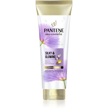 Pantene Pro-V Miracles Silky & Glowing balsam regenerant cu keratina