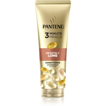 Pantene 3 Minute Miracle Infinitely Long balsam de regenerare pentru părul uscat și deteriorat