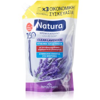 PAPOUTSANIS Natura Clean Lavender săpun lichid