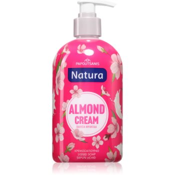 PAPOUTSANIS Natura Almond Cream săpun lichid