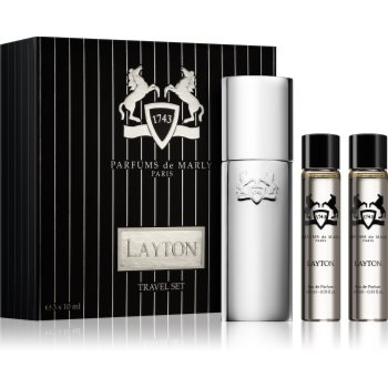 Parfums De Marly Layton set pentru voiaj unisex Layton imagine noua 2022 scoalamachiaj.ro