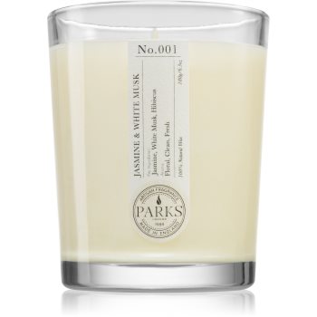 Parks london home jasmine & white musk lumânare parfumată