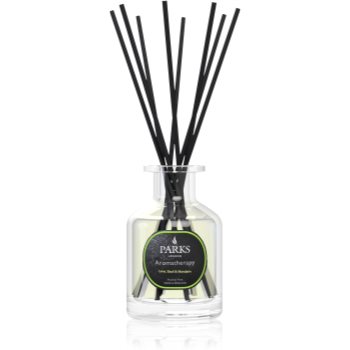 Parks London Aromatherapy Lime, Basil & Mandarin aroma difuzor cu rezervã