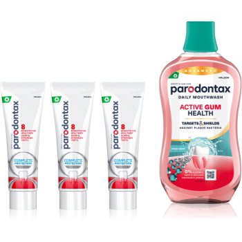 Parodontax Complete Protection & Active Gum Health Whitening набір для зубів