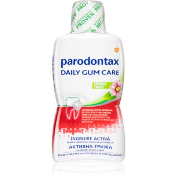 Parodontax Daily Gum Care Herbal apă de gură notino.ro imagine noua
