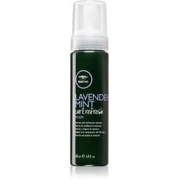 Paul Mitchell Tea Tree Lavender Mint spuma modelatoare pentru păr creț