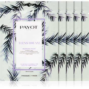 Payot Morning Mask Teens Dream masca de celule cu efect de curatare si reimprospatare pentru piele mixta spre grasa