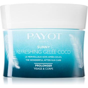 Payot Sunny Refreshing Gelée Coco gel calmant dupa expunere la soare accesorii imagine noua