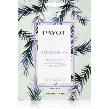 Payot Morning Mask Teens Dream masca de celule cu efect de curatare si reimprospatare pentru piele mixta spre grasa