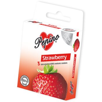 Pepino Strawberry prezervative notino.ro
