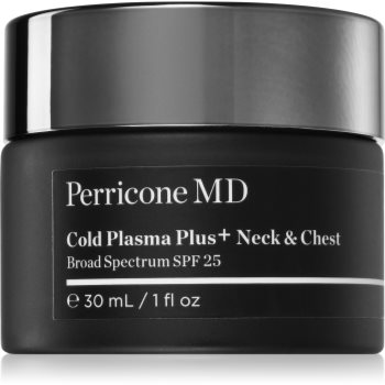 Perricone MD Cold Plasma Plus+ Neck & Chest Cremă fermitate gât și decolteu SPF 25