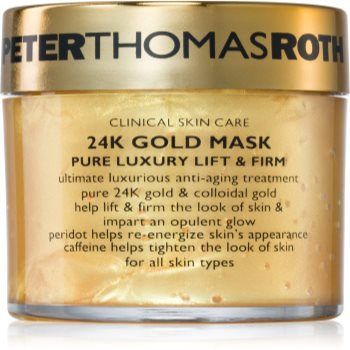 Peter Thomas Roth 24k Gold Mask Masca Pentru Lifting Cu Efect De Intarire
