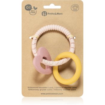 Petite&Mars Silicone teether jucărie pentru dentiție