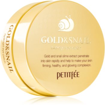 Petitfée Gold & Snail masca hidrogel pentru ochi extract de melc Online Ieftin Notino