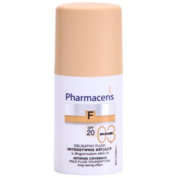 Pharmaceris F-Fluid Foundation spray cu efect de lunga durata ce fixeaza machiajul SPF 20