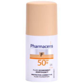 Pharmaceris F-Fluid Foundation capac de protectie pentru machiaj SPF 50+