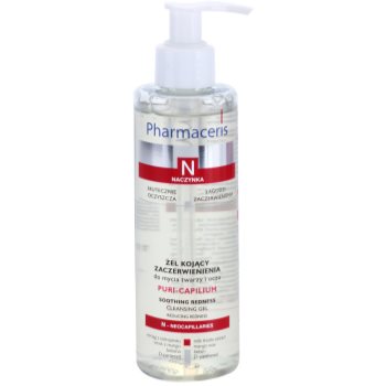 Pharmaceris N-Neocapillaries Puri-Capilium gel calmant de curatare pentru piele sensibila si inrosita