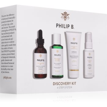 Philip B. 4 Step Discovery Kit set pentru păr