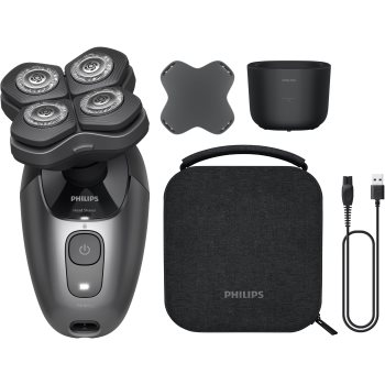  Aparate de ras și tuns, Philips Series 7000 HS7980/15 Aparat de bărbierit electric pentru cap - Sellmag.ro