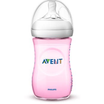 Philips avent natural biberon pentru sugari 1m+ pink