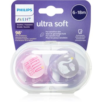 Philips avent soother ultra soft 6 - 18 m suzetă