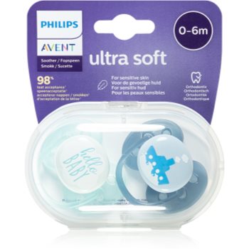 Philips Avent Soother Ultra Soft 0 - 6 m suzetă