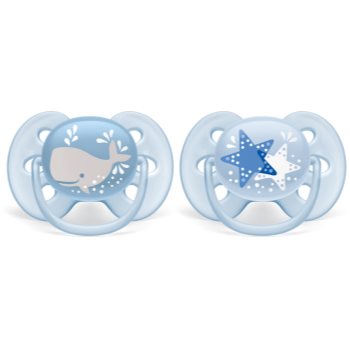 Philips avent ultrasoft 6-18 m suzetă