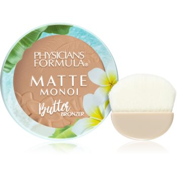 Physicians Formula Matte Monoi Butter pudra compacta pentru bronzat