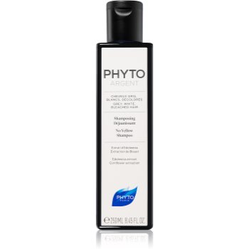 Phyto Phytargent No Yellow Shampoo șampon pentru par grizonat accesorii imagine noua