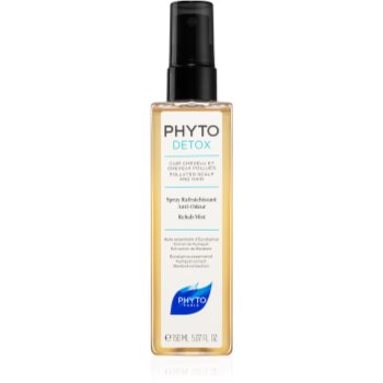 Phyto Detox ceață înviorătoare pentru păr expus la poluare