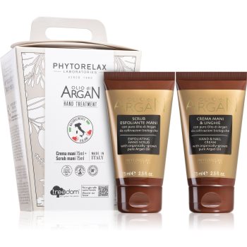 Phytorelax laboratories olio di argan set cadou de maini