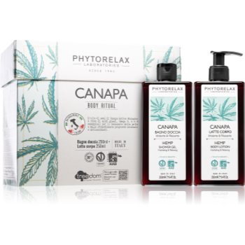 Phytorelax laboratories canapa set cadou (pentru corp)