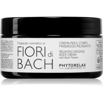 Phytorelax Laboratories Fiori di Bach crema de corp nutritiva pentru relaxare