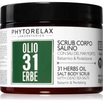 Phytorelax Laboratories 31 Herbs Exfoliant De Corp Pentru Matifiere