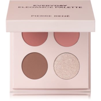 Pierre René Everyday Elegance Palette палетка тіней для очей відтінок Rose 1 кс