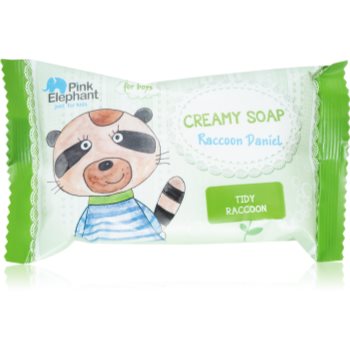 Pink elephant boys săpun solid pentru copii