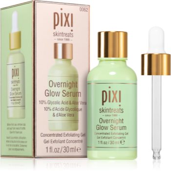 Pixi Overnight Glow Serum ser facial de noapte cu acid glicolic