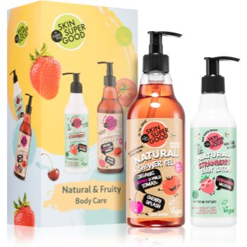 Planeta Organica Skin Super Good Natural & Fruity set cadou (pentru corp)