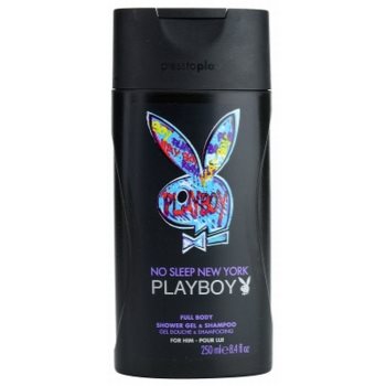 Playboy No Sleep New York 2 in 1 gel de dus si sampon pentru bărbați