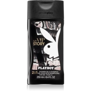 Playboy My VIP Story 2 in 1 gel de dus si sampon pentru bărbați notino.ro Parfumuri