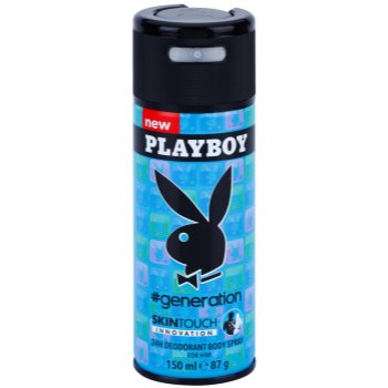 Playboy Generation Skin Touch deospray pentru barbati 150 ml notino.ro